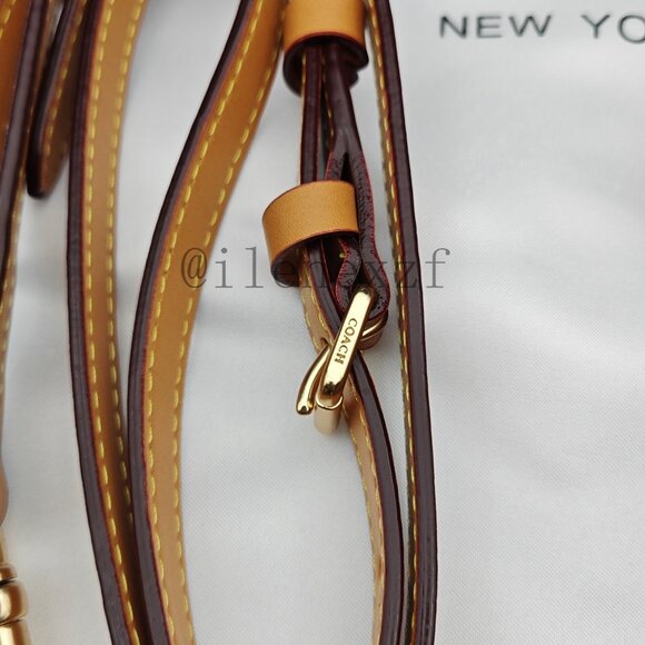 Coach Teri Crossbody Bag Denim Blue - Picture 2 of 11